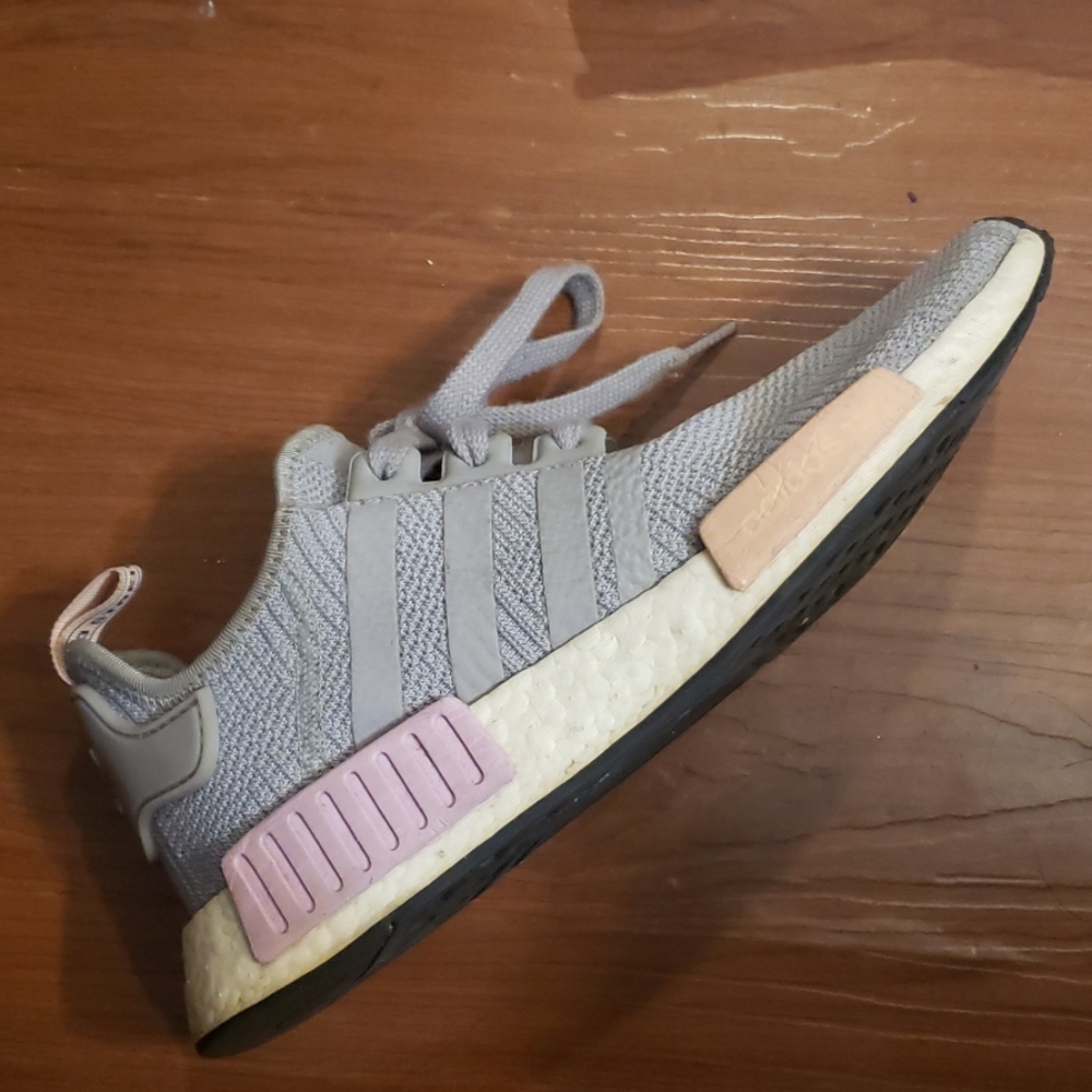 Grey pink adidas
